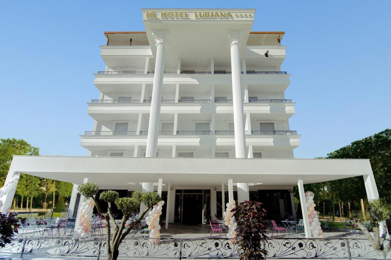 Hotel Lubjana Дуррес Экстерьер фото